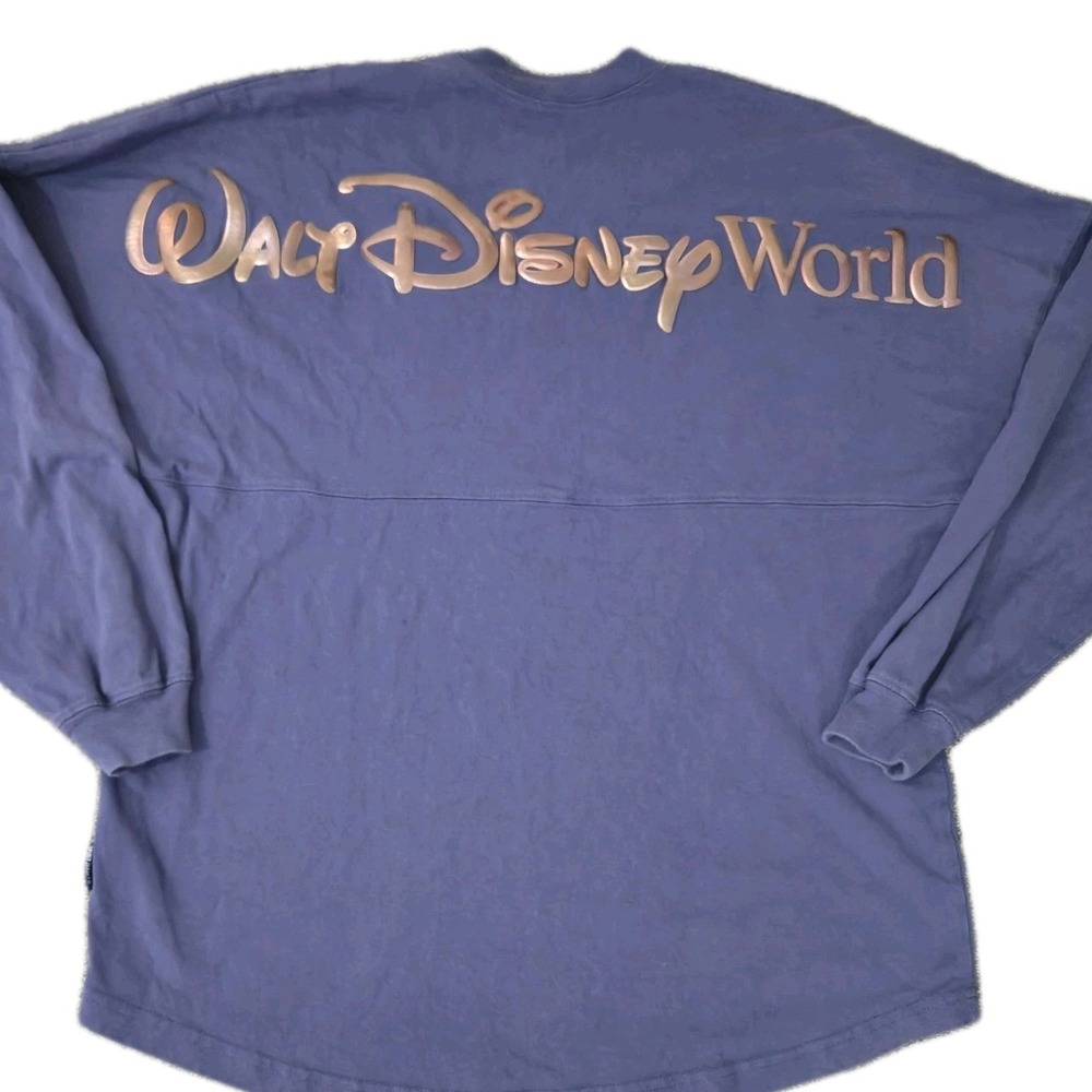 Walt Disney World Spirit Jersey Size M Castle 50th Anniversary Purple Shirt